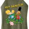 Women's - Hey Arnold! - Arnold, Gerald, and Abner Graphic High Neck Tank - 2 of 3