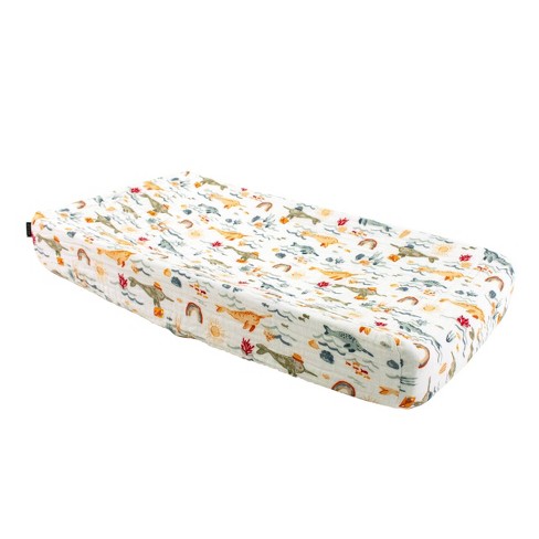 Bebe Au Lait Muslin Changing Pad Cover - Narwhal : Target