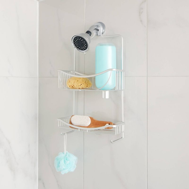 2 Tier Venus Rust Proof Shower Caddy Aluminum - Better Living Products, 6 of 7