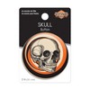 Beistle Vintage Halloween Skull Button, 2", (6/Pkg) Multicolored - 3 of 4