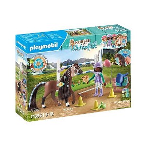 Playmobil Horses of Waterfall Jumping Arena with Zoe and Blaze 71355 playset 67pc - 1 of 1