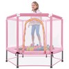 HFYee Kids Trampoline with Safety Options Indoor & Outdoor Bounce Fun for Children Multiple Sizes & Accessories - 3 of 4