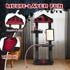FURNIinspire Pet Tower 50 Inch Gothic Corner Cat Tree Cat Tower Stand with Perch, Scratching Post, Extra Wide Base, Black, 23.4"*23.01"*50" - 4 of 4