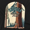 Men's Sequoia National Park Illustrated Landscape Crewneck Sweatshirt - 2 of 4
