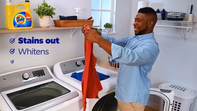 Tide Simply Oxi Boost Liquid Laundry Detergent for White Fabrics