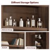 Garvee Tall Storage Cabinet, Farmhouse Large Wood Bookcase, Kitchen Pantry, Bathroom Cabinet with Doors for Dining, Office, Living Room, 70.4" - 4 of 4
