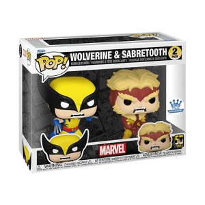 Funko Pop! Wolverine & Sabretooth Exclusive Vinyl Figure - 1 of 2