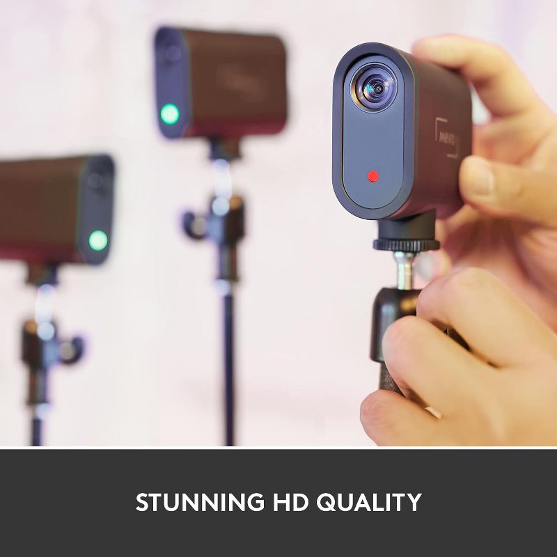 Logitech Mevo Start All in One Camera with Intelligent App Control | Stream Anywhere with Wi-F or LTE | Integrates Seamlessly into Any Setups, 3 of 11