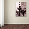 Trademark Fine Art -Kathy Yates 'Metro and Eiffel' Canvas Art - 3 of 3