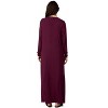 Memoi Women's Rhinestone-Bow-Trimmed Modal Blend Nightgown - 3 of 4