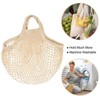 Unique Bargains Cotton Mesh Bag Net String Grocery Bag 15 x 12.2 Inch - 3 of 4