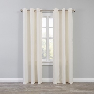 BrylaneHome BH Studio Microfiber Grommet Panel