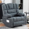 Comfortable Modern Upholstered Accent Chair, Accent Chair with Massage and Heat, Accent Chair Suitable For Living Room,Office-Cuddlewood - 2 of 4