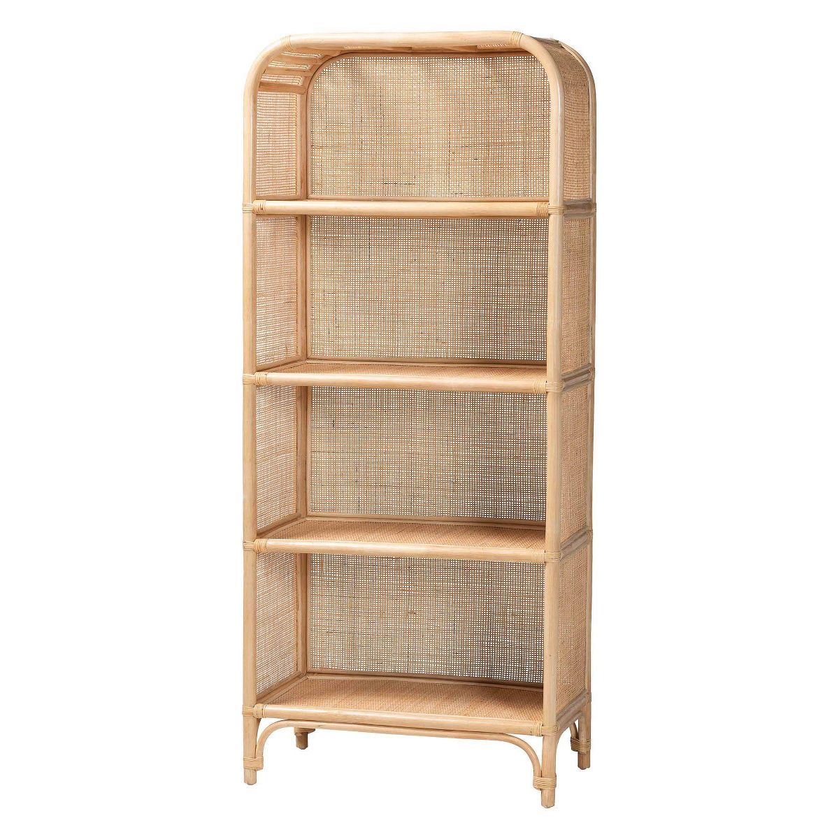 bali & pari Chusi Natural Rattan Decorative Shelf Natural