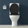 Toilet Seat with Built-In Toddler Potty Training Seat, Mother and Child Cover, Slow Close, Easy to Install,  Elongated - 3 of 4