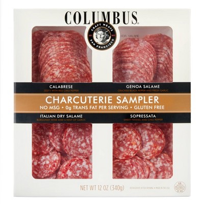 Columbus Charcuterie Sampler Deli Meats - 12oz