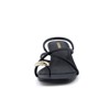 CUSHIONAIRE Maui Strappy Womens Sandals with Kitten Heels – Vegan Leather Slip On Dress Sandals for Women, Square Toe Wedding Shoes - 4 of 4