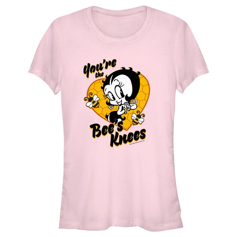 Junior's Women Betty Boop You're the Bee's Knees T-Shirt, 1 of 5