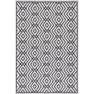 Linden Lnd124 Power Loomed Indoor/outdoor Area Rug - Light Grey ...
