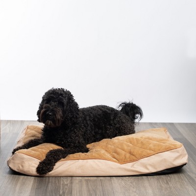 Modern Threads Orthopedic Memory Foam Soft Plush Pillow Bed, Linen.