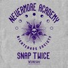 Men's Wednesday Nevermore Academy Nightshade Society T-Shirt - 2 of 4