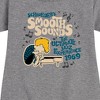 - Peanuts - Schroeder Rock Fest Graphic Short Sleeve Fleece Dress - 2 of 4
