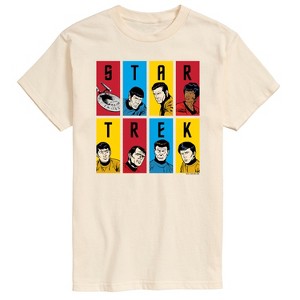 Men's - Star Trek - Retro Original Series Crew Short Sleeve Graphic T-Shirt - 1 of 4
