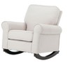 Lyngins Modern Upholstered Lounge Rocking Chair with Thicken Cushion,Armchair Accent Chair for Living Room,Bedroom - 3 of 4