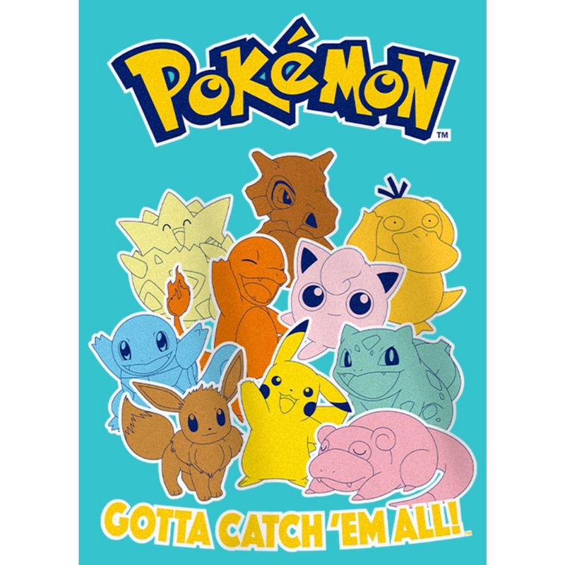 Girl's Pokemon Gotta Catch 'Em All Group T-Shirt, 2 of 5