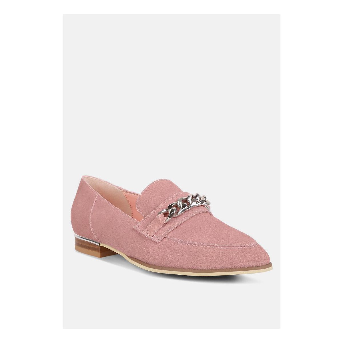 Женские туфли Rag & Co Womens Ricka Chain Embellished Loafers 9 — фото 2