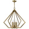 Livex Lighting Prism 6 - Light Chandelier in  Antique Brass - 2 of 4