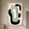 Art Remedy Abstract Numeral Contemporary Shapes Abstract Wall Art Framed - 2 of 4