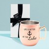 Pavilion Gift Company - At the Lake - 20 oz Stainless Steel Moscow Mule - Drinkware - 4 of 4
