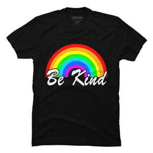Adult Design By Humans Be Kind Rainbow Autism Awareness By T-Shirt - 1 of 2