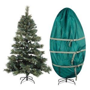 Hastings Home Upright Christmas Tree Storage Bag with Straps and Cord - 1 of 4