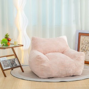 CAVINAS Bean Bag Chair, Beanbag Lounge Lazy Floor Sofa Chair for Adults with Armrests, for Living Room, Bedroom & Dorm - 1 of 4