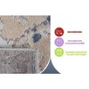 Kumasinova Trendy Stain-Resistant Area Rug – Non-Shedding Living Room Rug, Medallion Rugs for Living Room, Kid & Pet-Friendly, Boho Washable Rugs - 4 of 4