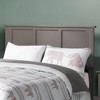AFI Furnishings Madison Full Headboard with Turbo Charger in Grey - 2 of 4