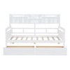 KIGFTSOD Daybed with Bedside Shelf and Two Drawers - 3 of 4