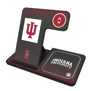 Keyscaper Indiana University Hoosiers Linen 15-Watt 3 in 1 Charging Station - 1 of 4