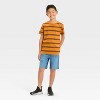 Boys' Short Sleeve Striped T-Shirt - Cat & Jack™ - 3 of 3