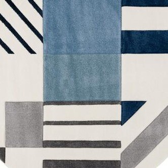 ivory/blue