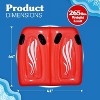 2-person Body Board Summer Toys for Kids, Inflatable Water Slides - Boogie Board for Beach guaranteed Summer Fun - 3 of 4