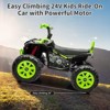 Ride On ATV Car, 2 Seater Electric Four-Wheeled ATV, Electric Car for Kids with Powerful Motor Off-Road Vehicle Kids ATV for Boys Girls - 3 of 4