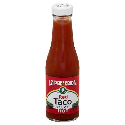 La Preferida Red Hot Taco Salsa - 12 pack, 7 oz