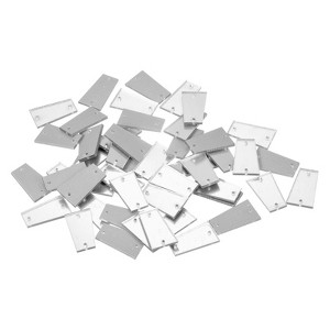 Unique Bargains Flat Back Sew on Acrylic Irregular Mirrors for Evening Dresses Cloth 50 Pcs - 1 of 4