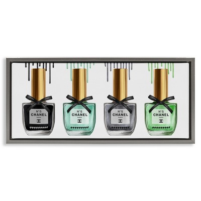Stupell Industries Makeup Collection Nail Polish, 31" x 14"