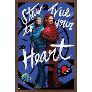 Trends International Disney Descendants: The Rise of Red - Stay True Framed Wall Poster Prints - 1 of 4