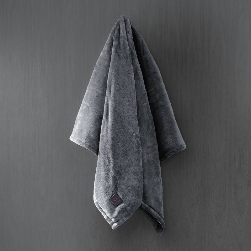 50"x60" Cozy Heated Throw Blanket - Brookstone, 3 of 12