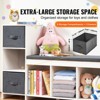 VEVOR Kids Reading Nook Bench, Toddler Bookshelf and Bookcase with Detachable Seat Cushion, 6-Cubby Storage Organizer Bench with 3 Drawers - 4 of 4